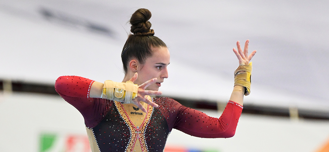 Muss den DTB-Pokal wegen Halswirbelproblemen absagen: Pauline Schäfer-Betz. Die EM in Antalya behält sie jedoch im Fokus. | Foto: Volker Minkus